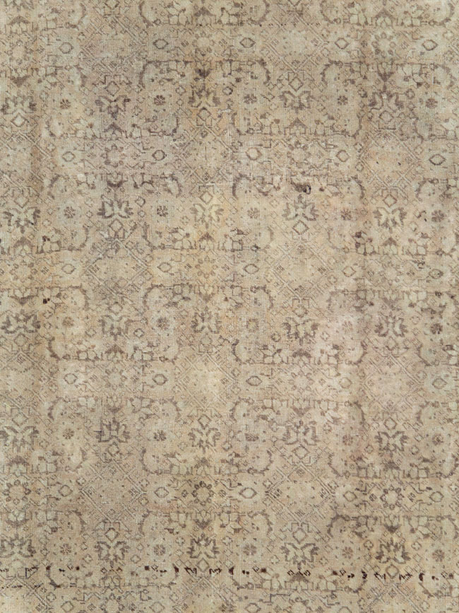 Antique Persian Tabriz Carpet, No.14584 - Staging