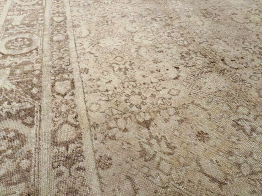 Antique Persian Tabriz Carpet, No.14584 - Staging