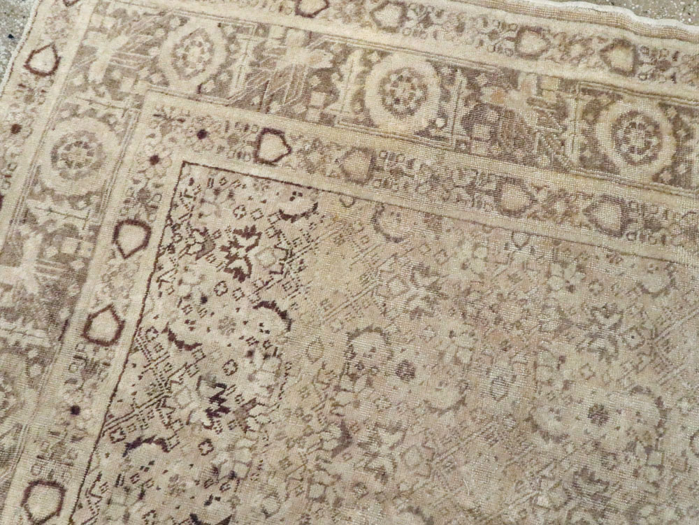 Antique Persian Tabriz Carpet, No.14584 - Staging