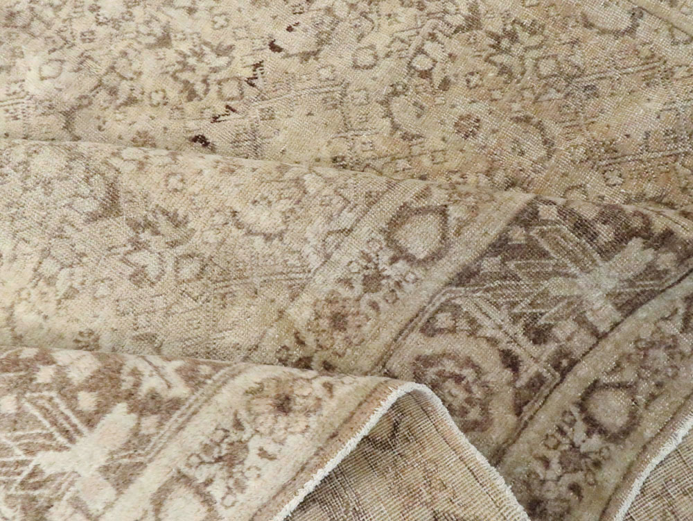 Antique Persian Tabriz Carpet, No.14584 - Staging