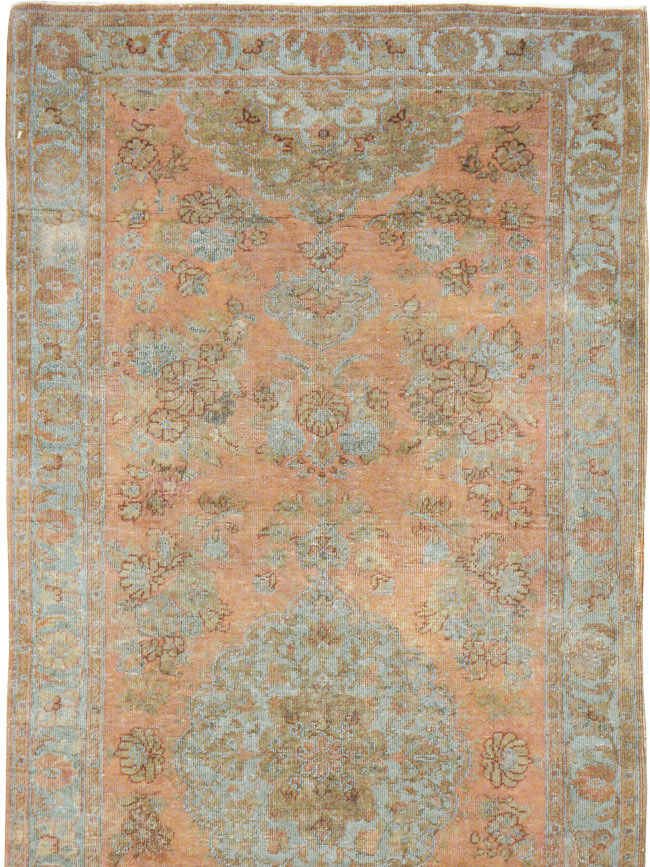Vintage Turkish Sivas Long Runner, No.14594 - Staging