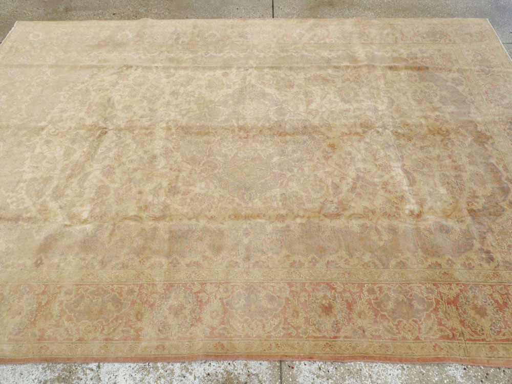 Vintage Turkish Sivas Carpet, No.14598 - Staging