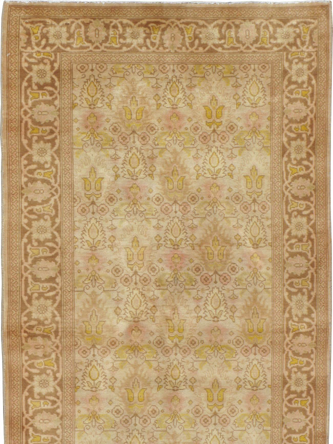 Vintage Persian Tabriz Runner, No.14626 - Staging