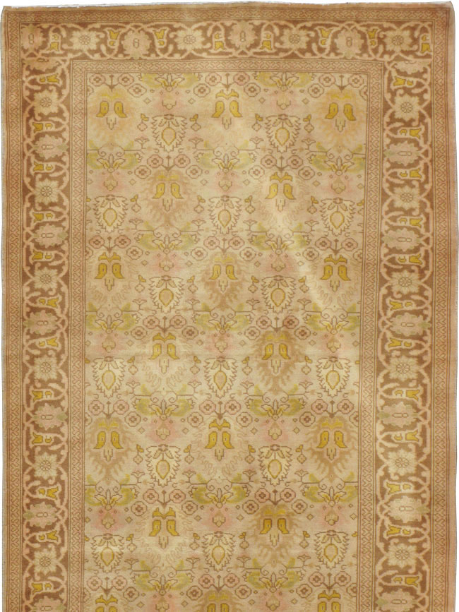 Vintage Persian Tabriz Runner, No.14626 - Staging