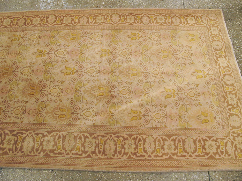 Vintage Persian Tabriz Runner, No.14626 - Staging