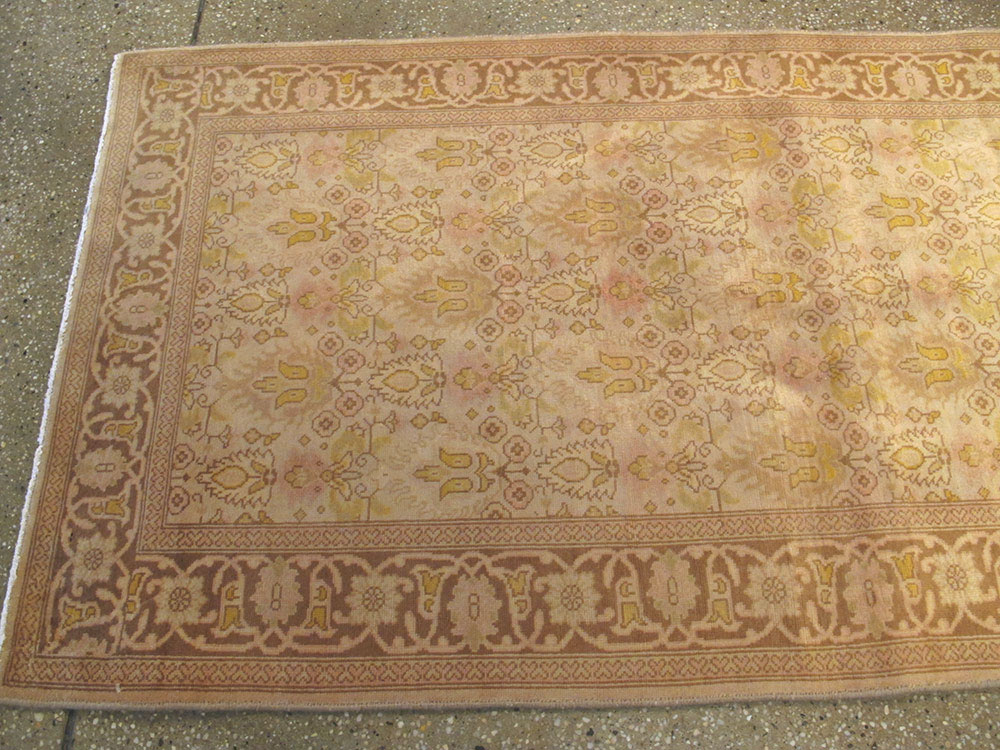 Vintage Persian Tabriz Runner, No.14626 - Staging