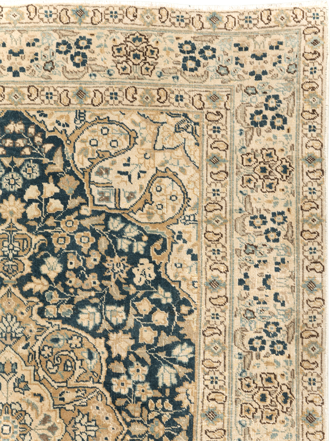 Antique Persian Tabriz Rug (Pair: 2 of 2), No.14638 - Staging
