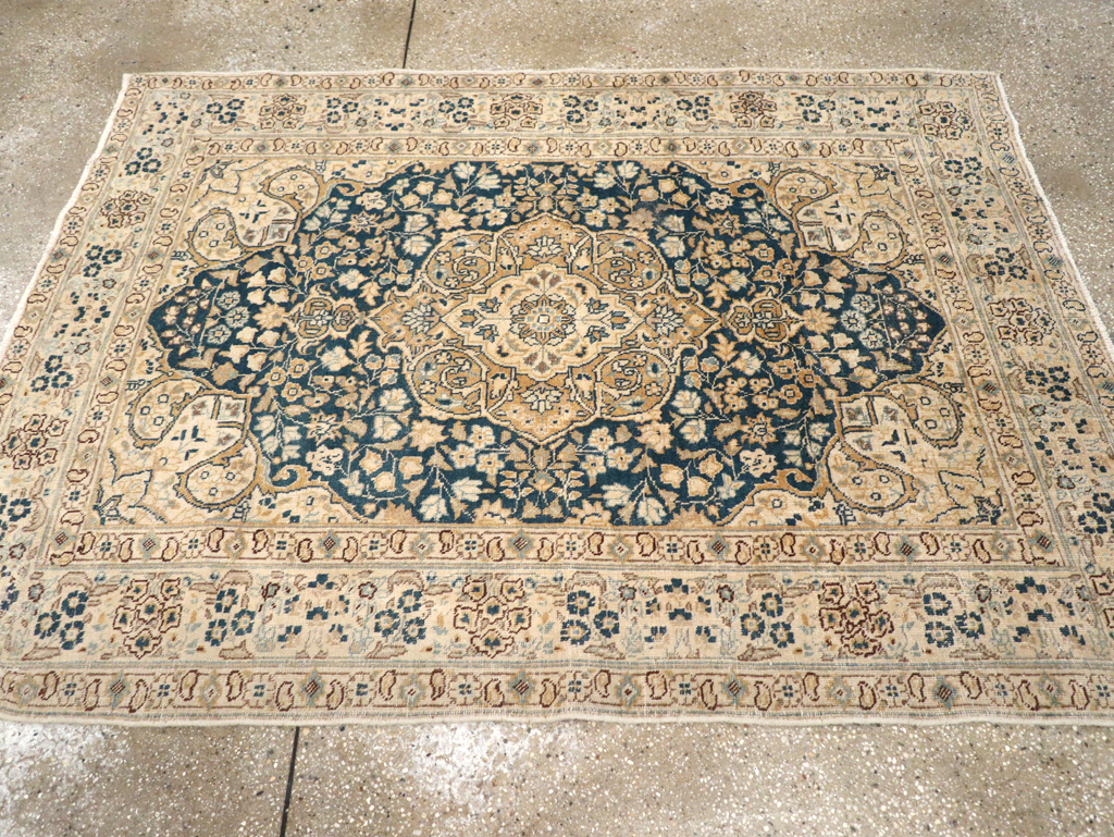 Antique Persian Tabriz Rug (Pair: 2 of 2), No.14638 - Staging