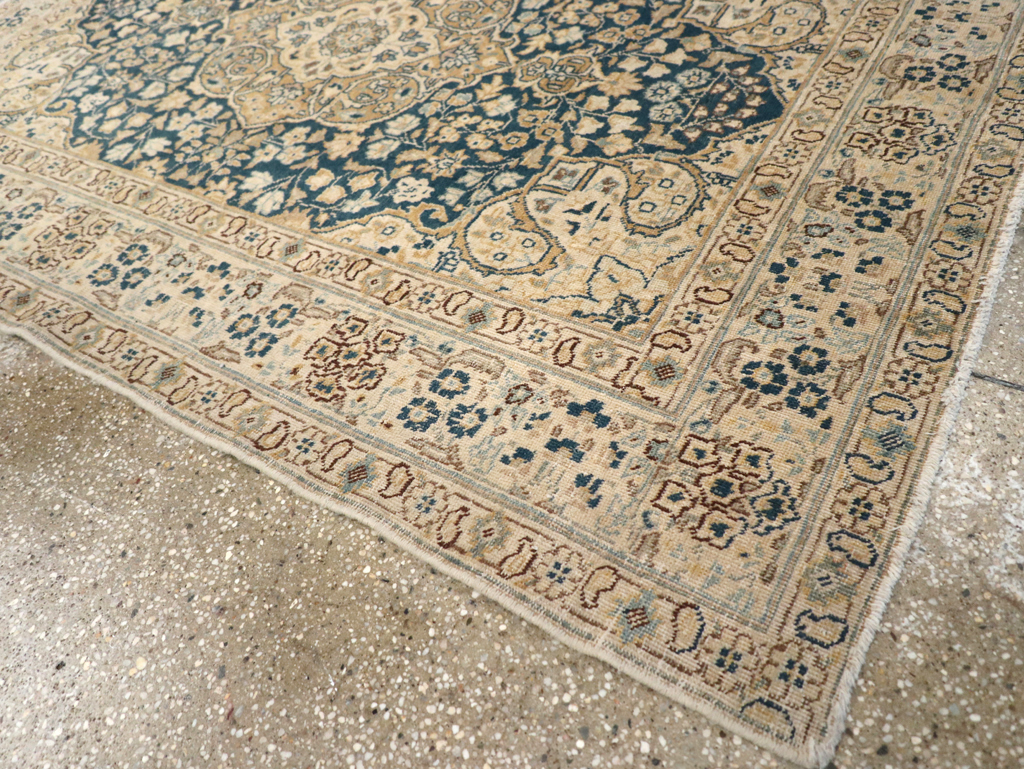 Antique Persian Tabriz Rug (Pair: 2 of 2), No.14638 - Staging