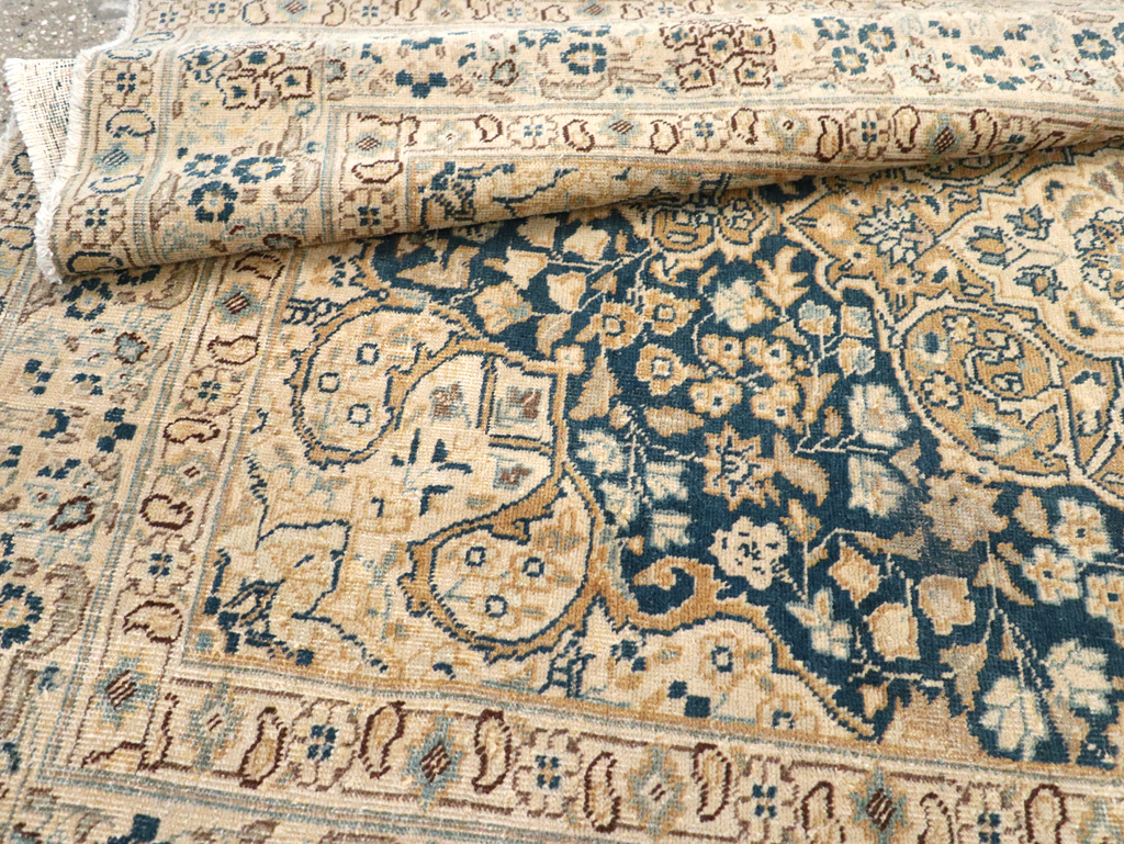 Antique Persian Tabriz Rug (Pair: 2 of 2), No.14638 - Staging