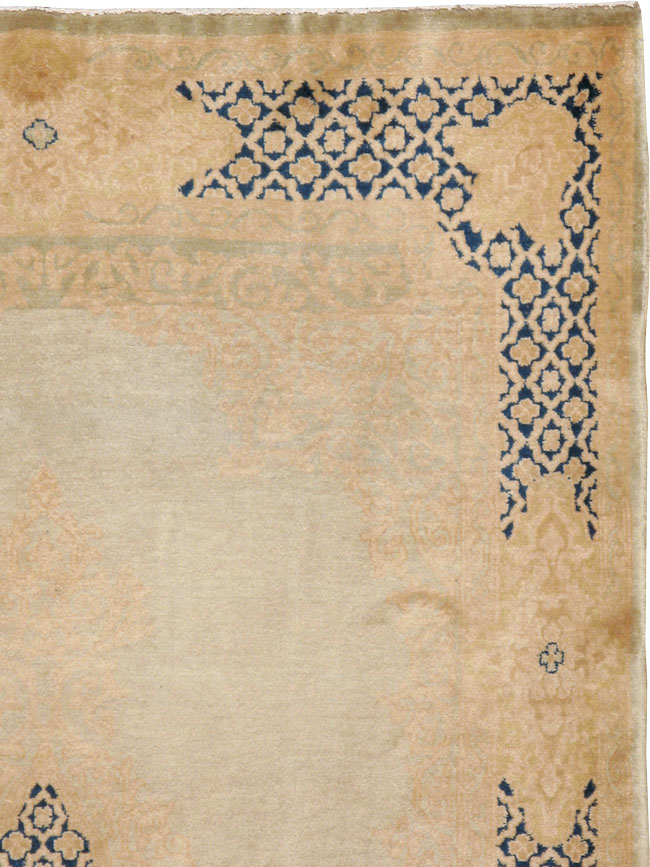 Vintage Persian Kerman Rug, No.14660 - Staging