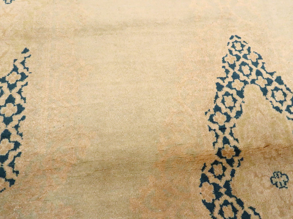 Vintage Persian Kerman Rug, No.14660 - Staging