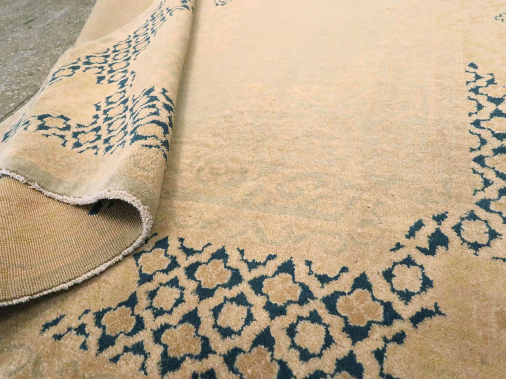 Vintage Persian Kerman Rug, No.14660 - Staging