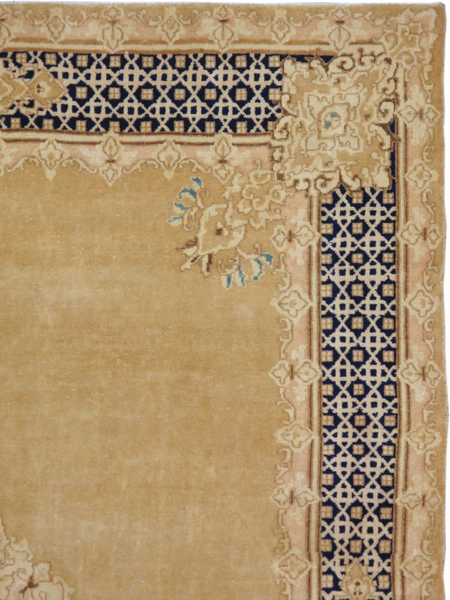 Vintage Persian Kerman Carpet, No.14663 - Staging
