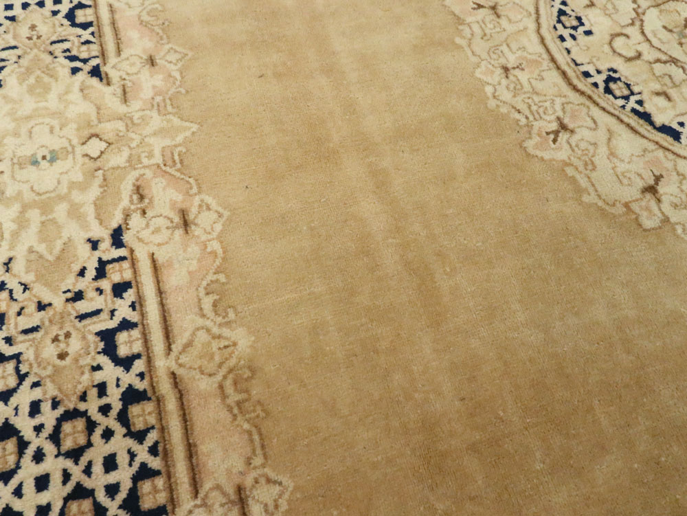 Vintage Persian Kerman Carpet, No.14663 - Staging