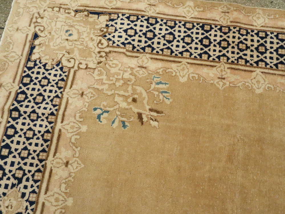 Vintage Persian Kerman Carpet, No.14663 - Staging