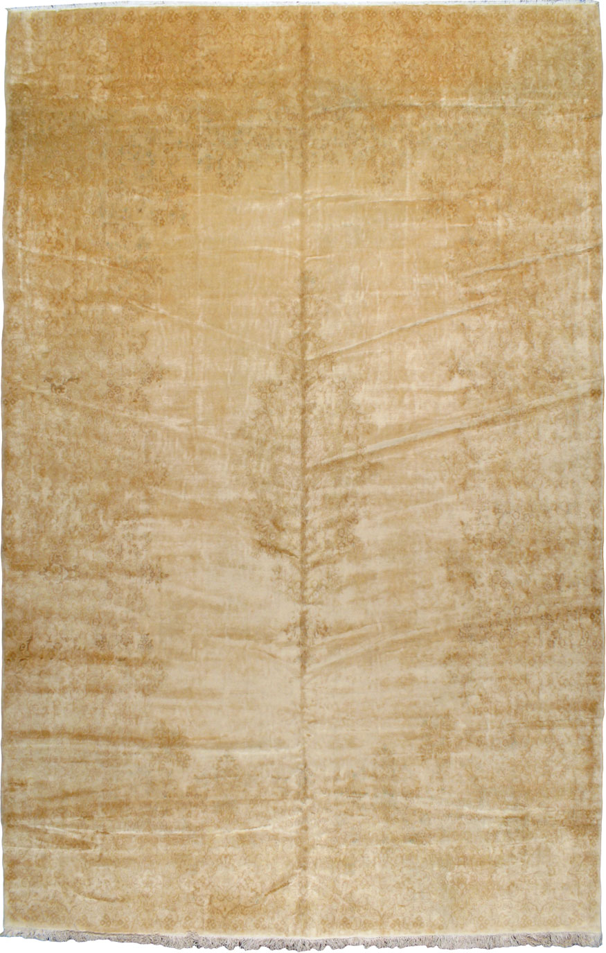 Vintage Persian Kerman Carpet, No.14678 - Staging