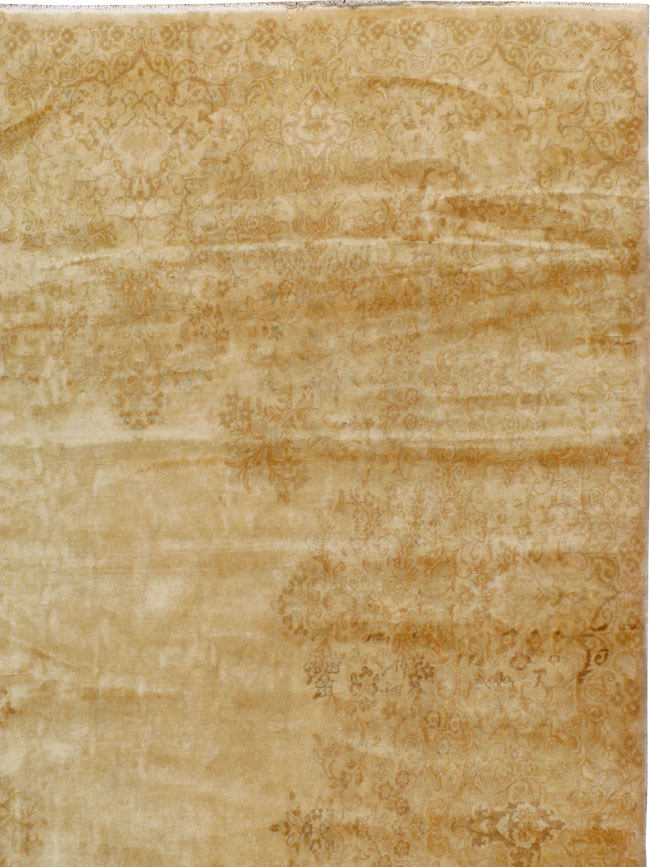 Vintage Persian Kerman Carpet, No.14678 - Staging