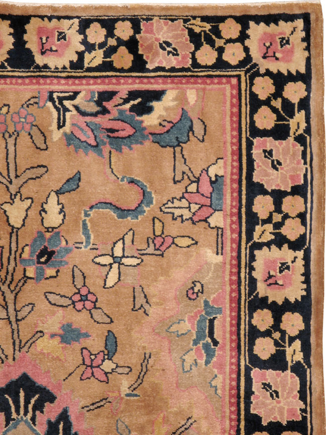 Antique Indian Lahore Rug, No.14688 - Staging