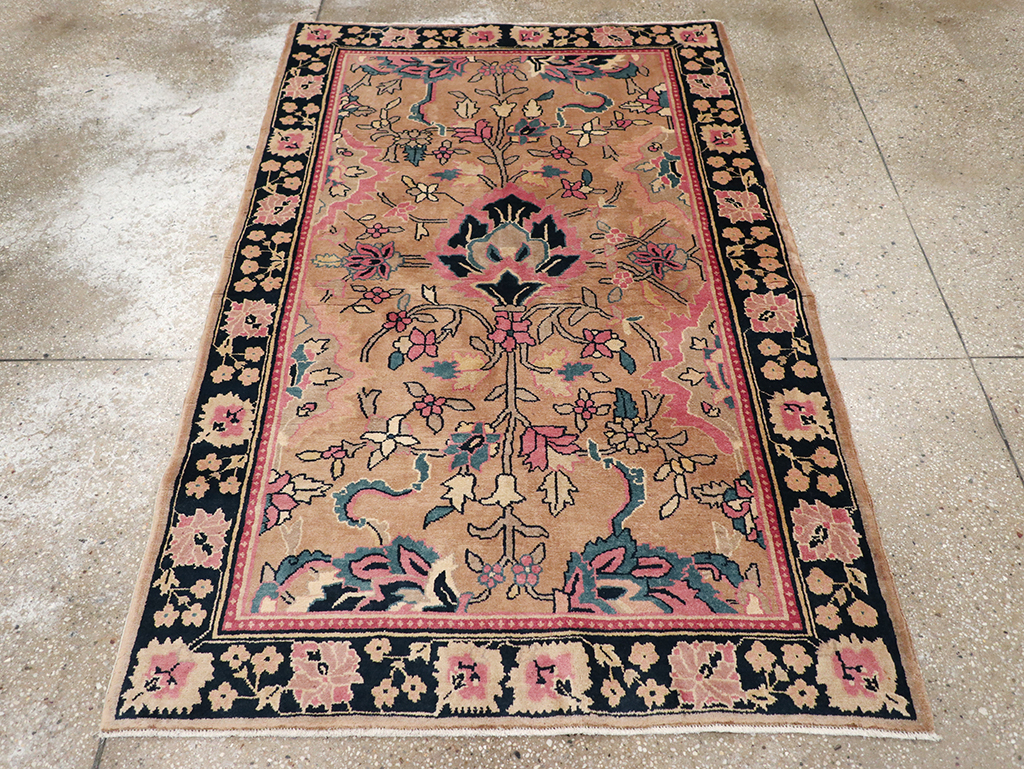 Antique Indian Lahore Rug, No.14688 - Staging