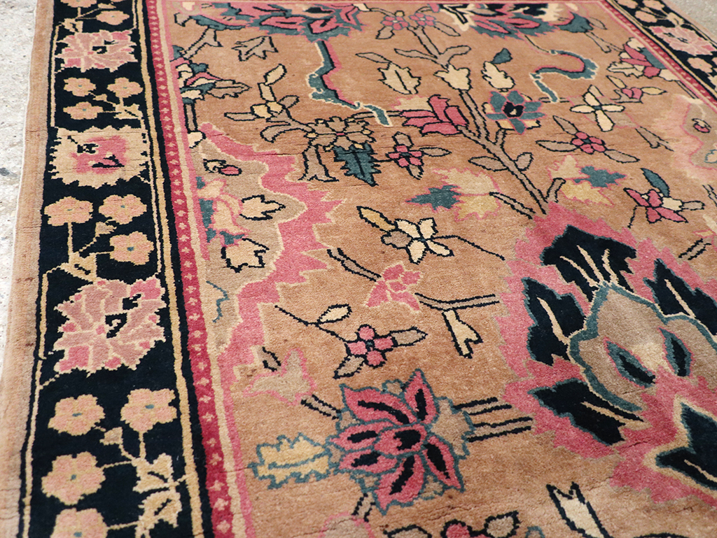 Antique Indian Lahore Rug, No.14688 - Staging