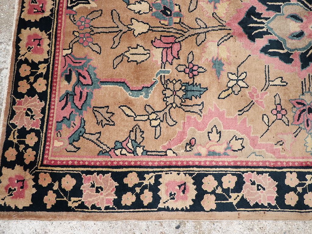 Antique Indian Lahore Rug, No.14688 - Staging