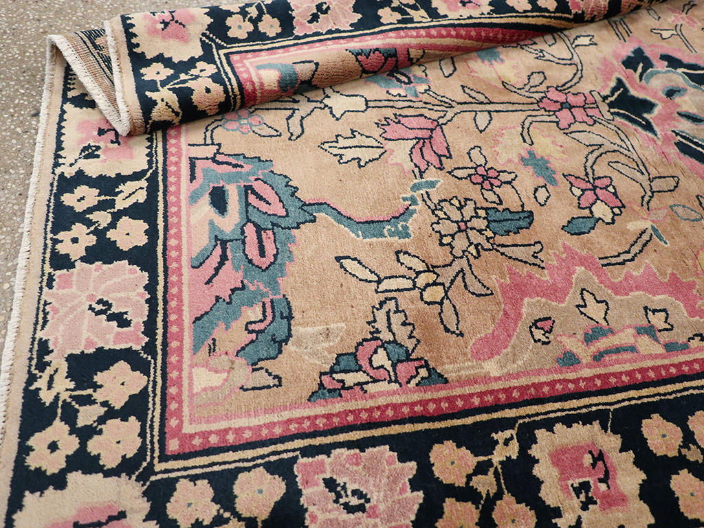 Antique Indian Lahore Rug, No.14688 - Staging