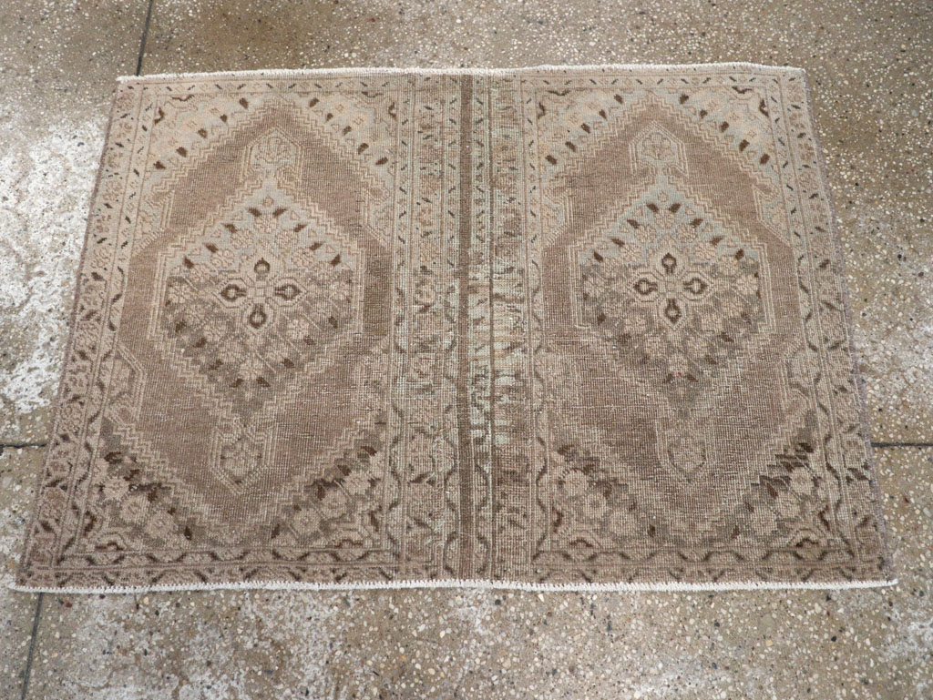 Antique Persian Tabriz Rug, No.14707 - Staging