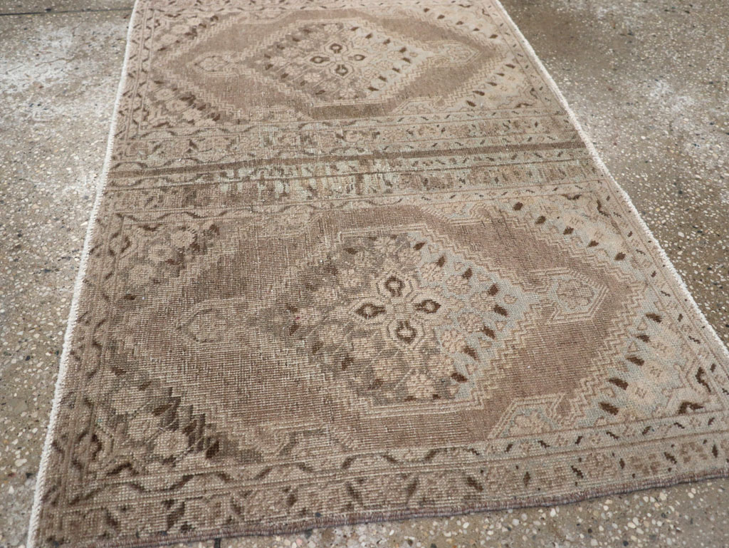 Antique Persian Tabriz Rug, No.14707 - Staging