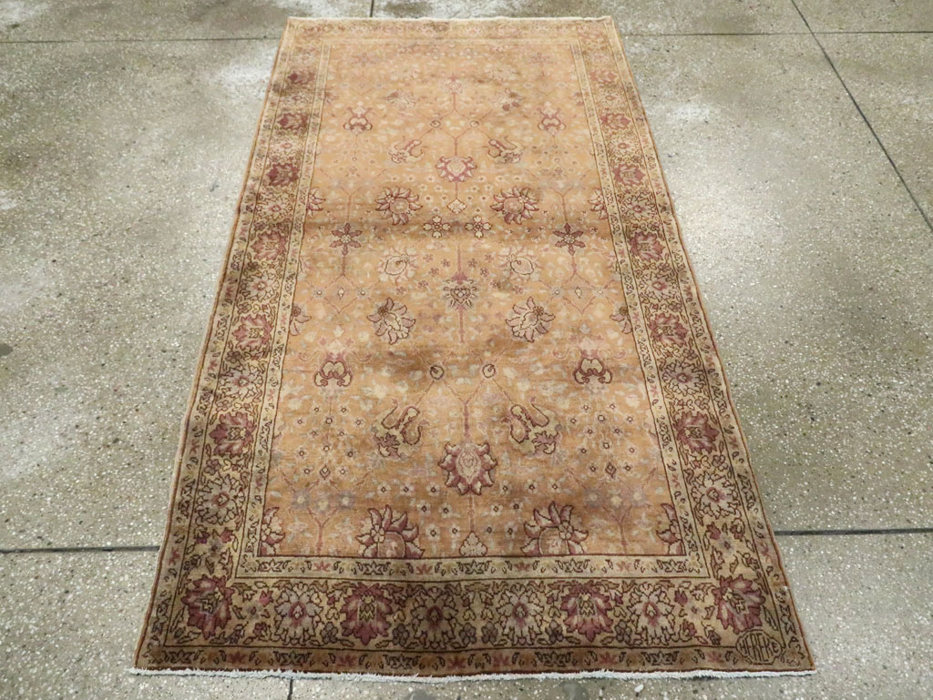 Vintage Turkish Herekeh Rug, No.14724 - Staging
