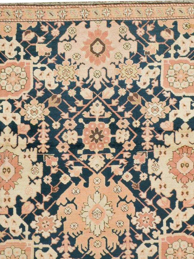 Antique Caucasian Karabagh Long Runner, No.14726 - Staging