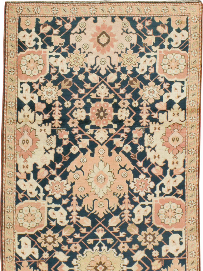 Antique Caucasian Karabagh Long Runner, No.14726 - Staging