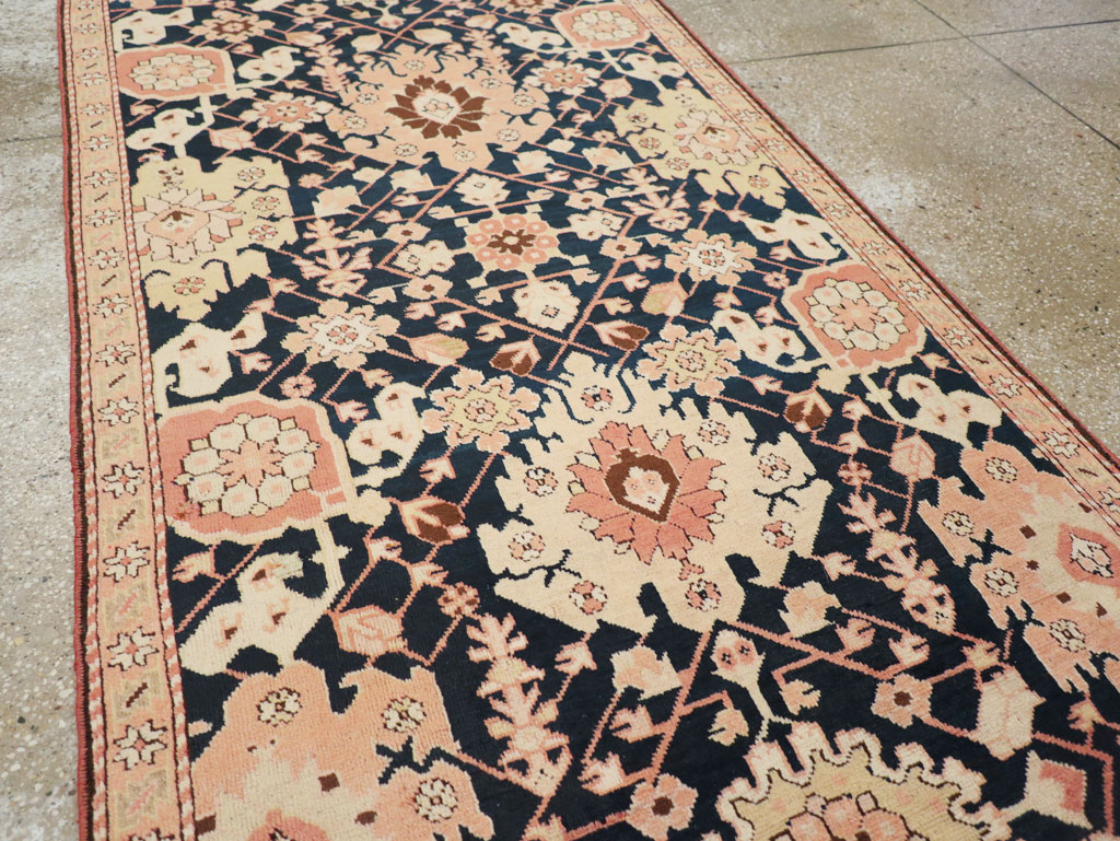 Antique Caucasian Karabagh Long Runner, No.14726 - Staging