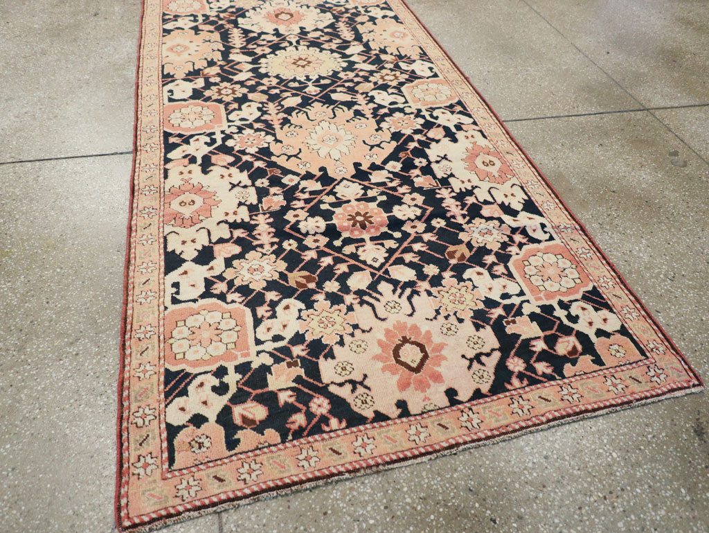 Antique Caucasian Karabagh Long Runner, No.14726 - Staging