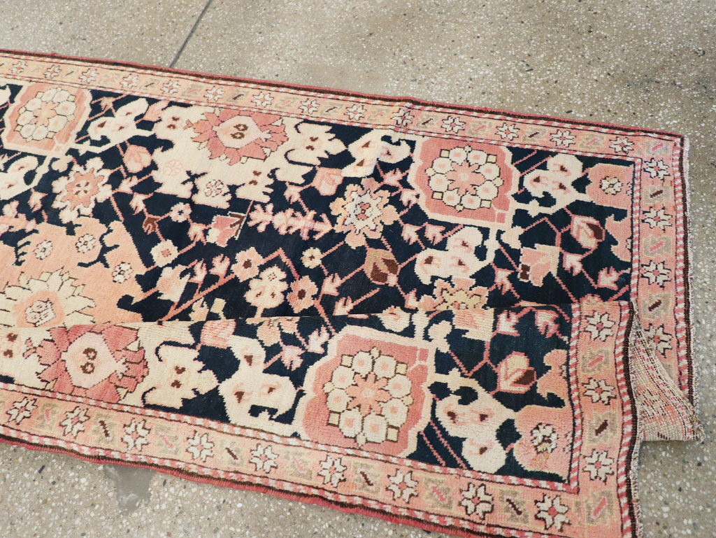 Antique Caucasian Karabagh Long Runner, No.14726 - Staging