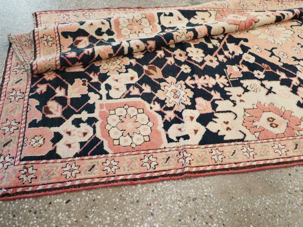 Antique Caucasian Karabagh Long Runner, No.14726 - Staging