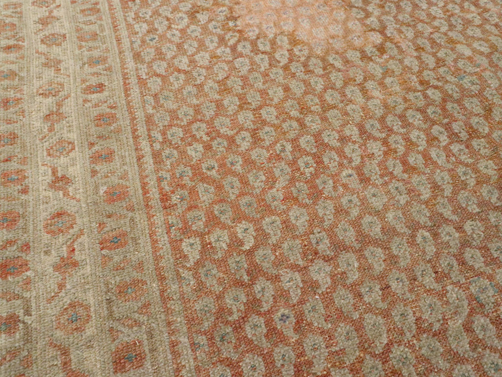 Antique Persian Malayer Gallery Carpet, No.14751 - Staging