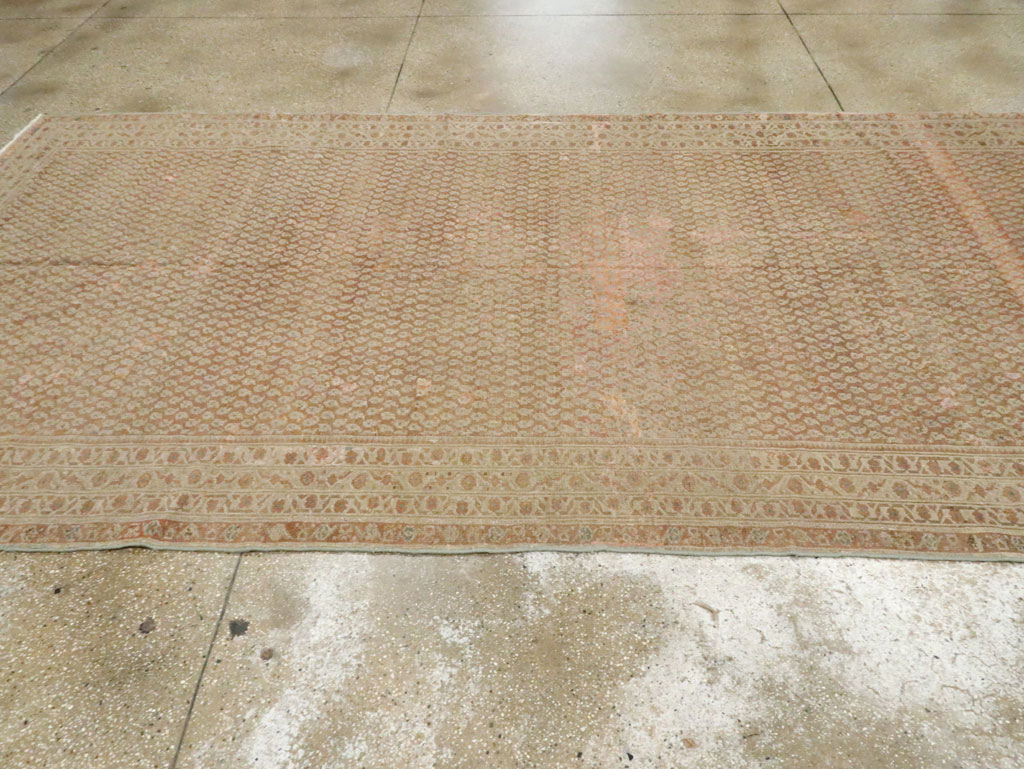 Antique Persian Malayer Gallery Carpet, No.14751 - Staging