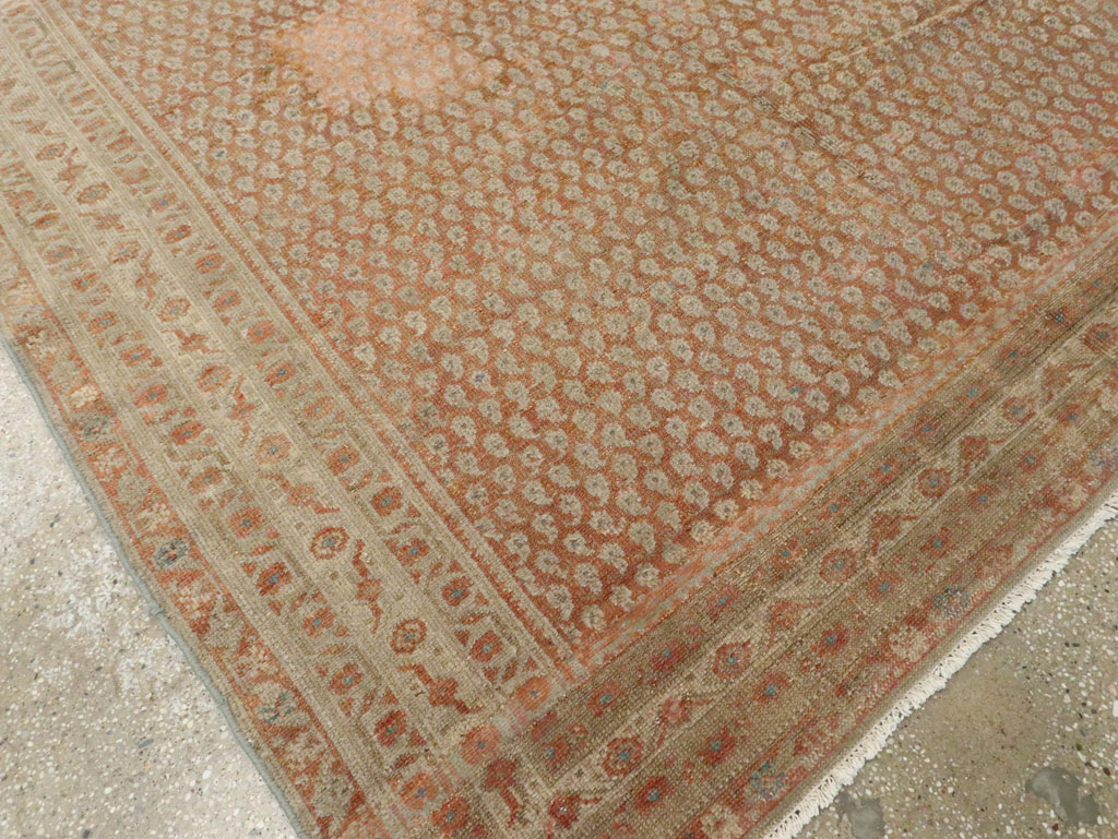 Antique Persian Malayer Gallery Carpet, No.14751 - Staging