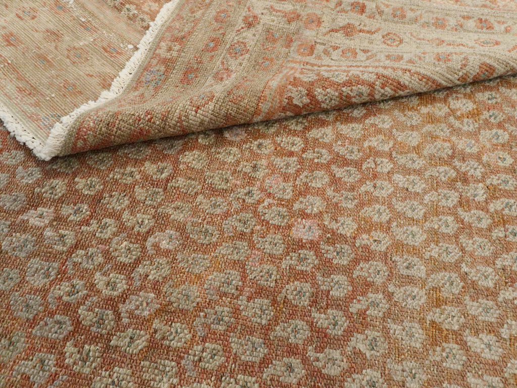 Antique Persian Malayer Gallery Carpet, No.14751 - Staging