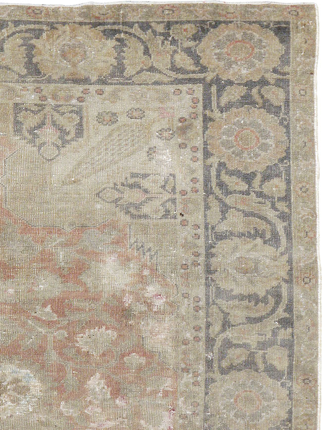 Vintage Turkish Sivas Distressed Rug, No.14763 - Staging