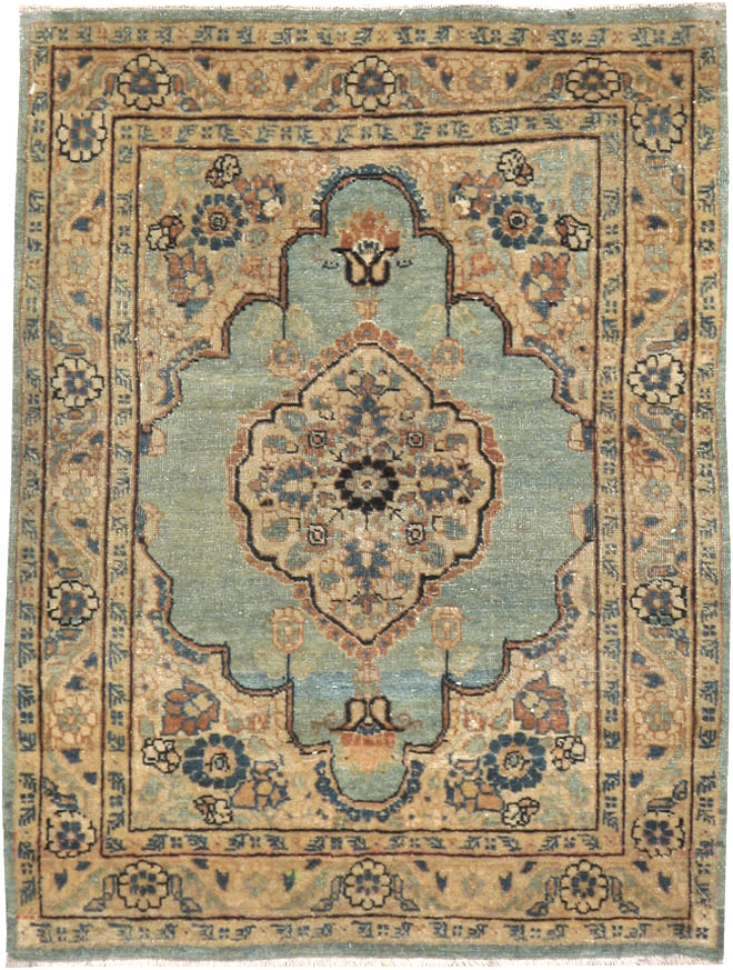 Antique Persian Tabriz Hagi Jalili Rug, No.14775 - Staging