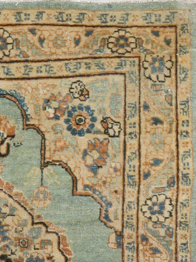 Antique Persian Tabriz Hagi Jalili Rug, No.14775 - Staging