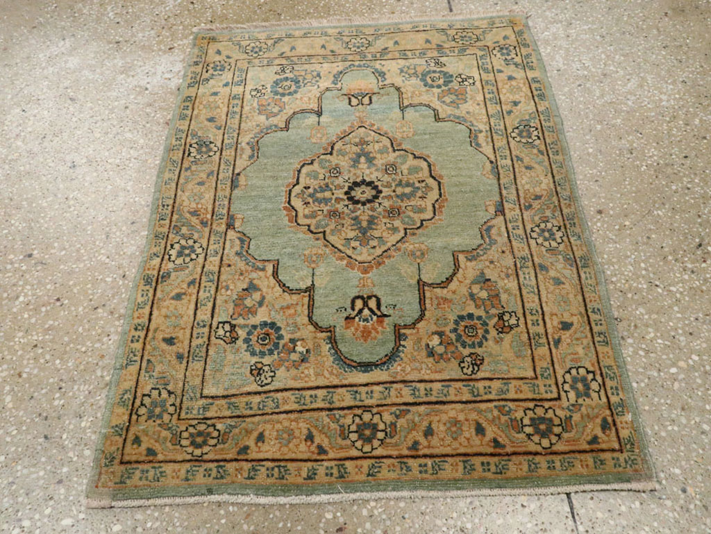 Antique Persian Tabriz Hagi Jalili Rug, No.14775 - Staging