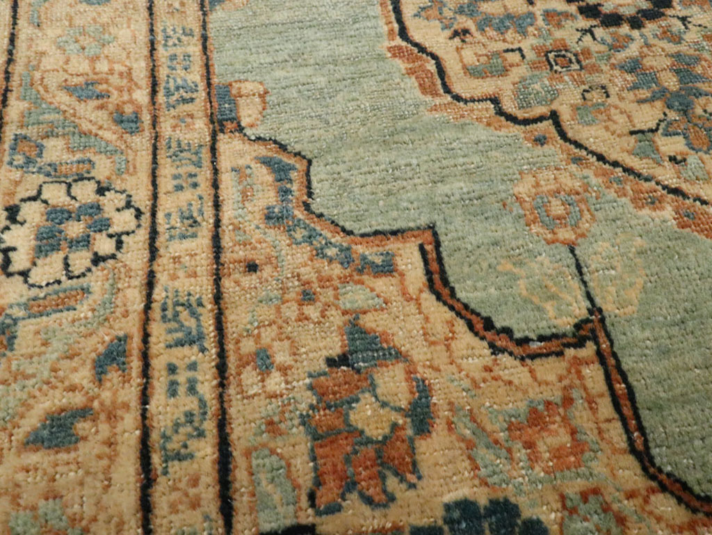 Antique Persian Tabriz Hagi Jalili Rug, No.14775 - Staging