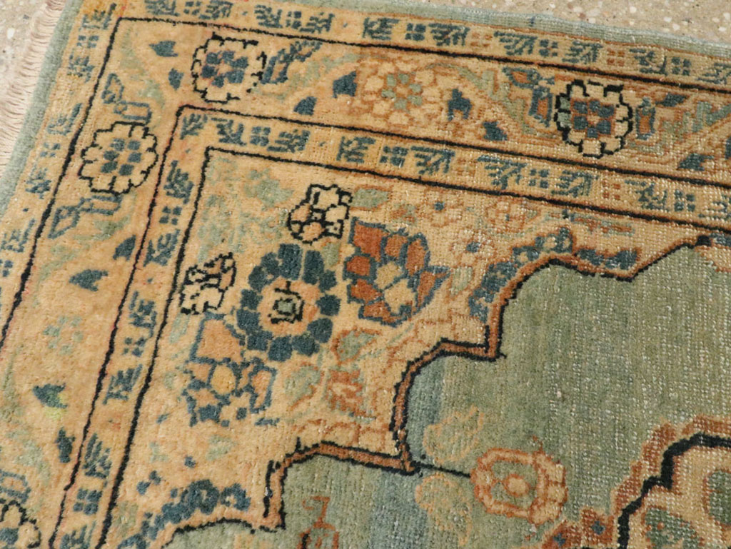 Antique Persian Tabriz Hagi Jalili Rug, No.14775 - Staging