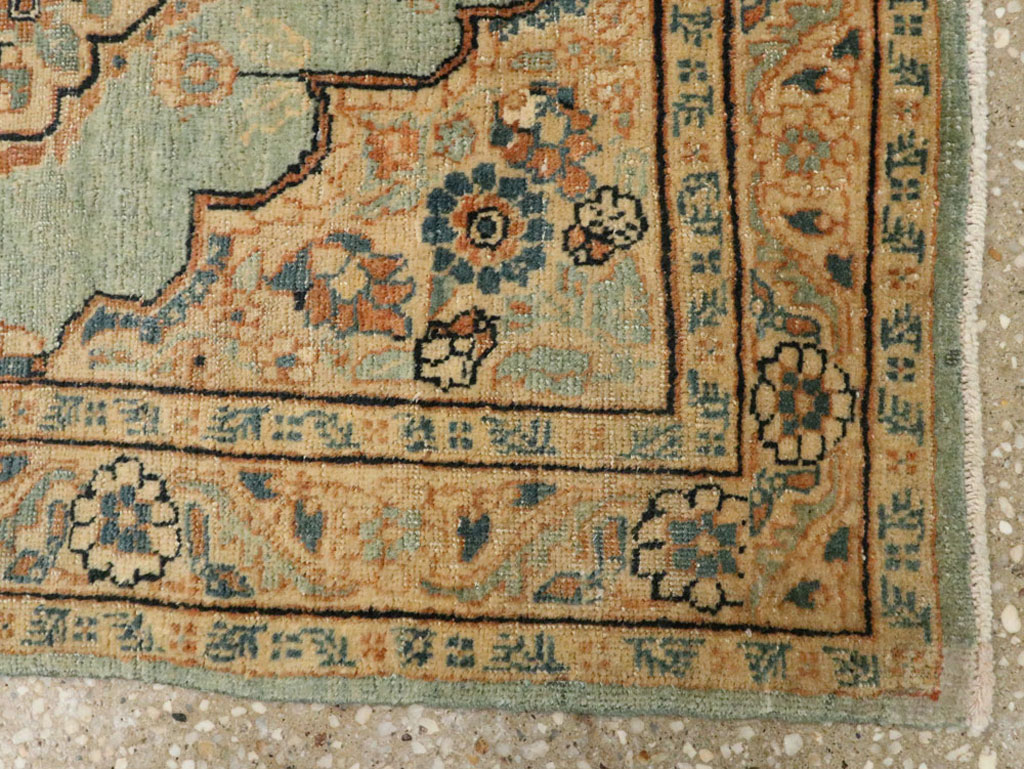 Antique Persian Tabriz Hagi Jalili Rug, No.14775 - Staging