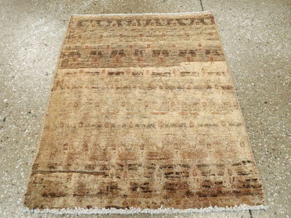 Antique Persian Malayer Rug, No.14776 - Staging