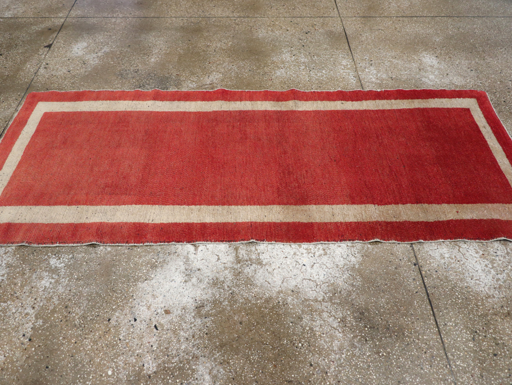 Vintage Turkish Oushak Rug, No.14792 - Staging