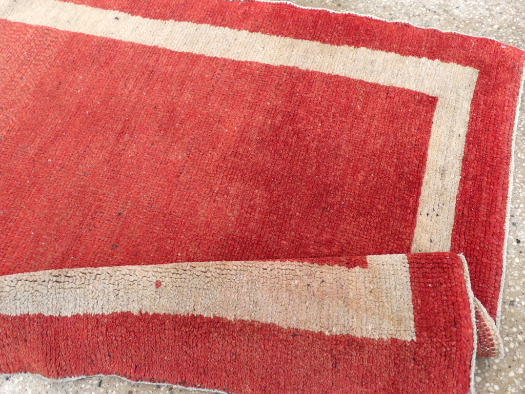 Vintage Turkish Oushak Rug, No.14792 - Staging